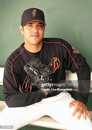 Brian Munhall of the San Francisco Giants poses for a portrait during...  News Photo