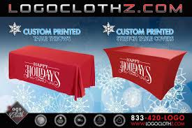 Custom Printed Tablecloths In 2020 Custom Table Cloth Custom Print Table Covers