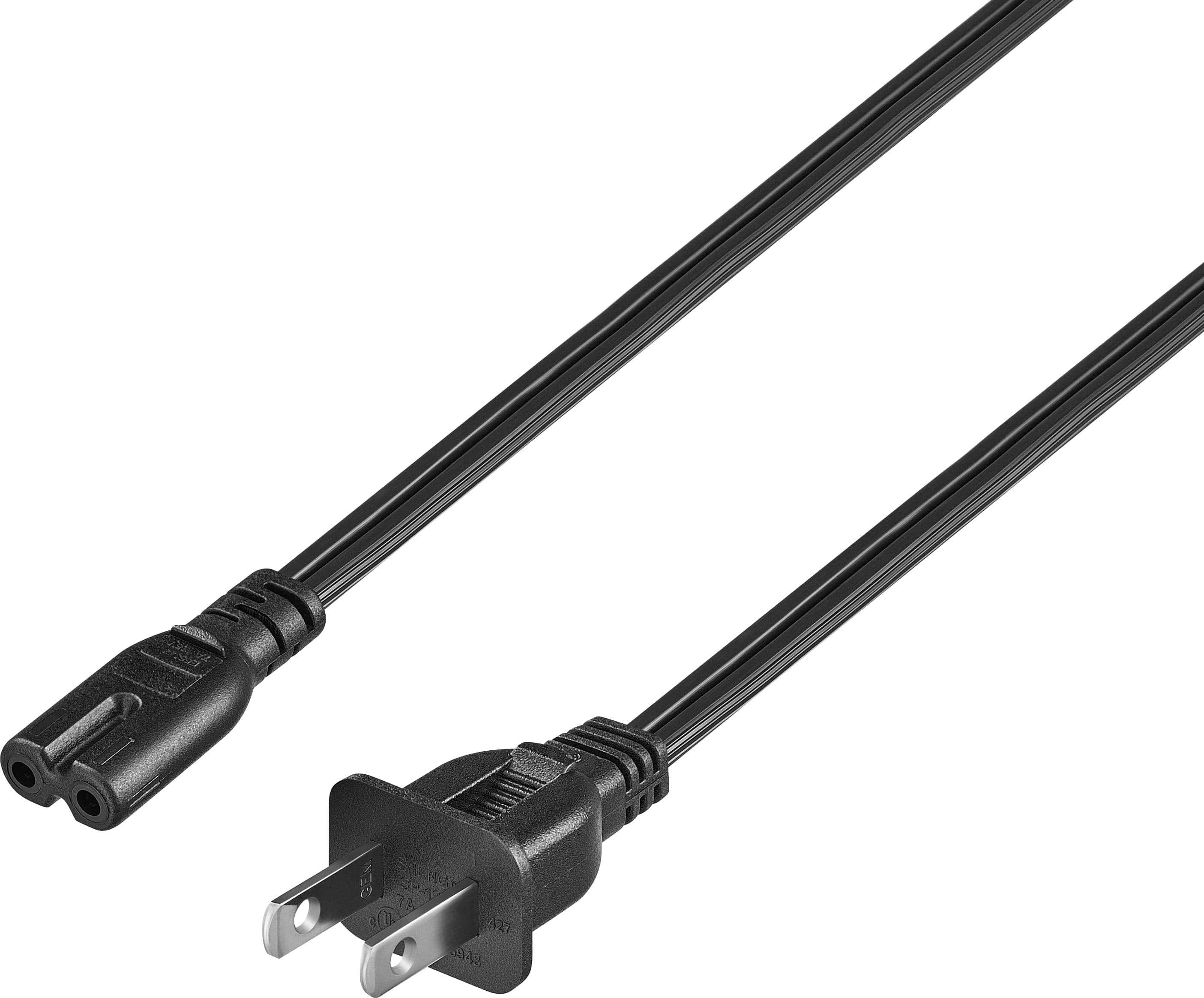 Best Buy essentials 12' 2-Slot Non-Polarized Power Cord