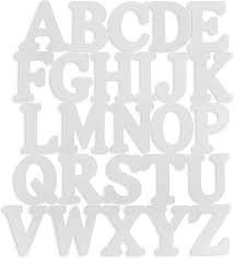 Rd.com humor jokes what's the funniest joke? Amazon Com Wooden Alphabet White Diy Letters 6 In 26 Pack