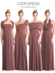 Loop Dress Dresses Multiway Bridesmaid Dress Convertible Bridesmaid Dress