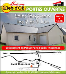 L Agence Maisons Clefs D Or Groupe Francois Leon De Morlaix Vous Invite Pour Ses Portes Ouvertes A Saint Thegonnec L Maison Plain Pied Morlaix Porte Ouverte