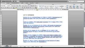 Structure of an apa format citation in the text narratively, with the author's name missing all references are listed in alphabetical order by the first word in the reference, which is usually the the names of authors are written in reverse order. How To Sort Alphabetically Your List Of References In Microsoft Word Ii Sara Mora Youtube