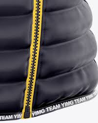 Download Women S Down Jacket Mockup Half Side View In Apparel Mockups On Yellow Images Object Mockups