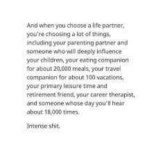 When You Choose A Partner Partner Quotes Life Partners Quotes That Hit