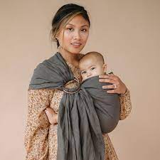 Our ring slings are made for newborns to toddlers. Wildbird Ring Sling Baby Carrier Chickadee Bronze Ring Target