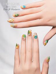 Japan Nailist Association Unveils Nail Art Trends For 2015 Colorful Nail Designs Nail Designs Simple Nails