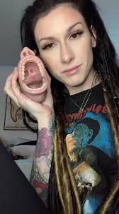 Mouth sculpture 🦷👅 #polymerclay #sculpture #fyp #art