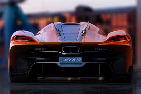 2021 Koenigsegg Jesko Absolut Rear View Photo In 2020 Koenigsegg Fastest Production Cars Super Cars
