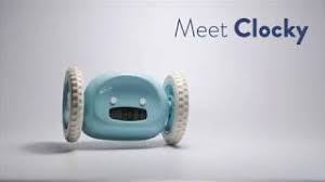 These motorized 'clocky' and 'tocky' alarm clocks from 'nanda home' run away (well, more like roll away) from you after they go off, forcing you to get out of bed and chase them down if you want to turn them off. Do You Abuse The Snooze Introducing Clocky The Alarm Clock That Runs Away For Heavy Sleepers Youtube