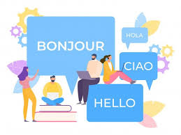 Online Multi Language Translator Illustration Application Simplifies Learning Speech Technology Convert Correspondence In 2020 Words In Different Languages Language German Translation