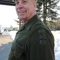 Retired U.S. Army Lt. Col. David Vozka stands just