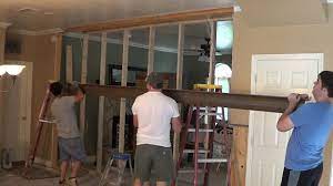 I built a kitchen in reno just to watch the dishes dry. Diy Kitchen Remodel 6 Removing Load Bearing Wall 2 Youtube