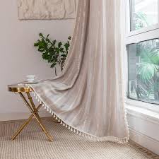 Deconovo 100% Blackout Curtains For Living Room, Linen Textured Window Curtains  84 Inch Length, Total Blackout Curtains With Gray Coating (Coral Pink, 42