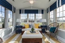 The french doors lead to the home's indoors while the glass windows overlook the beautiful surroundings. Sunroom Decorating Ideas Design Tips