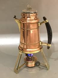 It may take a little while if you do it over. Gebruder Bing Coffee Percolator And Spirit Burner Classic Camp Stoves