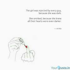 Best Darkskin Quotes Status Shayari Poetry Thoughts Yourquote