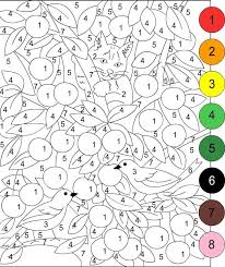 Post number coloring artworks on … Color By Number Coloring Pages 100 Printable Coloring Pages