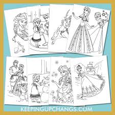 Valentine's day emphases love of all kinds. 35 Free Frozen Coloring Pages Most Popular Printables
