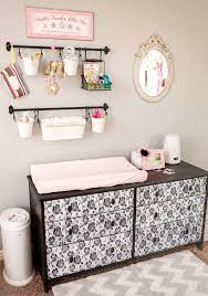 Diy Baby Changing Station Baby Room Storage Baby Nursery Organization Baby Room Organization