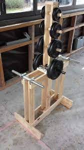 Weight lifting dumbbell tree rack stands weightlifting holder dumbbell floor bracket home exercise accessoriesfeatures:1 it is made. Wooden Dumbbell Rack Plans Home Gym Hq At Home Gym Home Gym Design Diy Home Gym