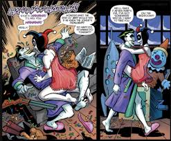 First of all, wut421 on imgur points out that if you flip the image of joker pulling harley out of the acid. Theracingjoker Tumblr Blog With Posts Tumbral Com