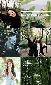 Mitzu Signal On Twitter Jensoo Of Blackpink Color Theme Nature Theme Blackpink Jennie Jisoo Jensoo Aestheticwallpapers Kpop