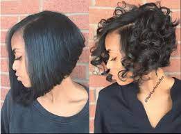 Curly And Straight Perfection Hairbychantellen Which Do You Prefer Black Hair Information Curly Weave Hairstyles Curly Bob Hairstyles Short Hair Styles