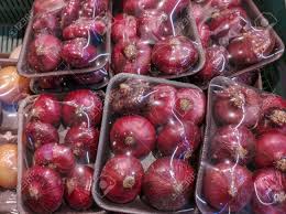 Onions are an essential and most important ingredient in our kitchen, and for this reason, its storing importance is also necessary. Red Onions On The Counter In The Store Stock Photo Picture And Royalty Free Image Image 122731299