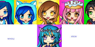Krew itsfunneh stickers picsart anime drawing fan funneh freetoedit sticker drawings access animals minecraft. How Well Do You Know Itsfunneh And The Krew Quizme