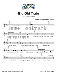 Big Old Train Tlg Children S Songs And Activities Training Songs Preschool Songs Kindergarten Music