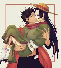As of this writing, there have been two consistent prospects for luffy's love life: Emperorxempress
