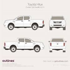 Image Result For Toyota Hilux 3d Sketch Pickup Trucks Toyota Classic Truck