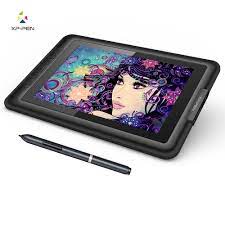 Xp Pen Artist10s 10 1 Ips Graphics Drawing Monitor Pen Tablet Pen Display With Clean Kit And Drawing Glove Black Tablet Drawing Tablet Digital Tablet