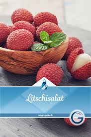 Litschisalat Genius Rezeptwelt Rezept Frische Minze Chilischote Limetten