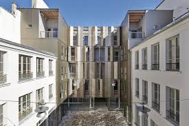25 Rue Michel Le Comte Social Housing Atelier Du Pont Social Housing Architecture Facade Architecture
