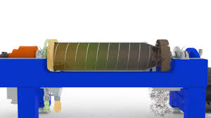 Animation Alfa Laval 3 Phase Decanter Centrifuge For Food Processing Youtube