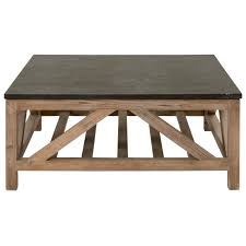 Blue Stone Square Coffee Table 42 X 42 In 2020 Coffee Table Stone Coffee Table Painted Coffee Tables