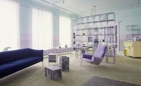 A Vision In Pastels Montana S New Showroom Is Worthy Of A Wes Anderson Film Furniture Interior Design Modular Furniture