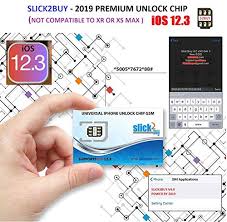 Slick2buy Premium Unlock Chip Compatible With Iphone 5 Xs Unlock Sprint Verizon Att Tmobile Metro Xfinity To Any Gsm Sim Do Not Support