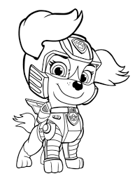 It's halloween for the paw patrol. Free Printable Paw Patrol The Movie Coloring Pages