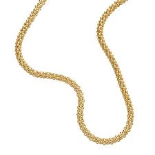 Maybe you would like to learn more about one of these? Everlasting Gold 14k Gold Round Popcorn Chain Necklace 20 In