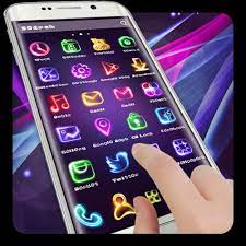 Accentuate the moment odace lighting takes its cue from your rhythm. Neon Light Icon Packs Theme For Android Apk Download