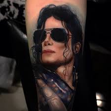Primitive tribes were certainly convinced that the spirit, having escaped from the body at death, retained a replica of its earthly tenement. Realistic Michael Jackson Tattoo Portrait Best Tattoo Ideas Gallery