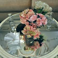 ديكور حفل زواج زهور table decorations glass vase decor