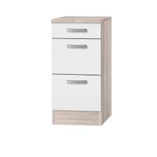 Kommode 50 cm breit weiß. Kuchen Unterschrank Barcelona 3 Schubladen 40 Cm Breit Weiss Akazie Dekor Einrichtung Fur Jeden Geschmack Bei Moebel Guenstig De