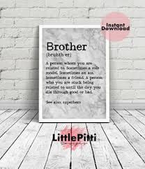 Birthday Gift Ideas For Brother In Lockdown Brother Gift Funny Brother Gift From Sister For Brother Big Etsy In 2020 Birthday Cards For Brother Birthday Present For Brother Big Brother Gift
