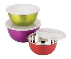 Maybe you would like to learn more about one of these? Buy Stainless Steel Microwave Safe Bowls Set Of 3 Online At Low Prices In India Amazon In