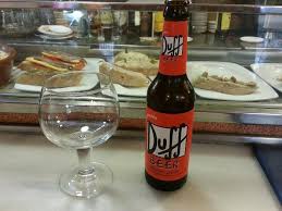 Bitter Beer Face Commercial Duff Beer And You Thought It Only Existed On The Simpsons Madrid Spain Duff Beer Beer The Duff
