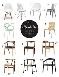 12 Affordable Modern Dining Chairs Dining Table Chairs Dining Chairs Modern Dining Room